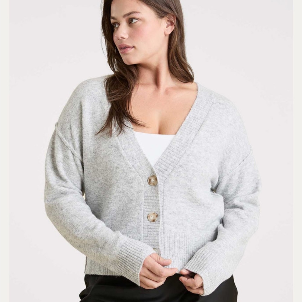 Nuuds Cozy Knit Cardigan Sweater